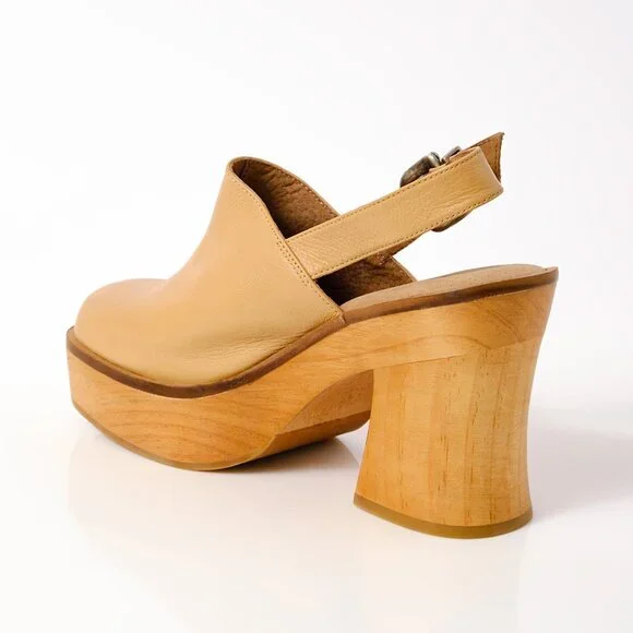 FREE PEOPLE Mallory Mule Clogs / Vachetta - Picture 5 of 10